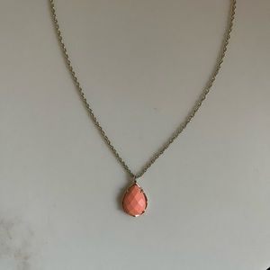 NWOT Kendra Scott Kirk Teardrop Necklace